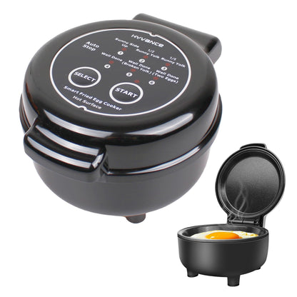 Hyvance Smart Cocina de Huevos Fritos, Cocinado a Baja Temperatura, Haz huevos fritos tipo Sunny side up, Over easy, etc. Se detiene automáticamente con alerta de sonido cuando está listo